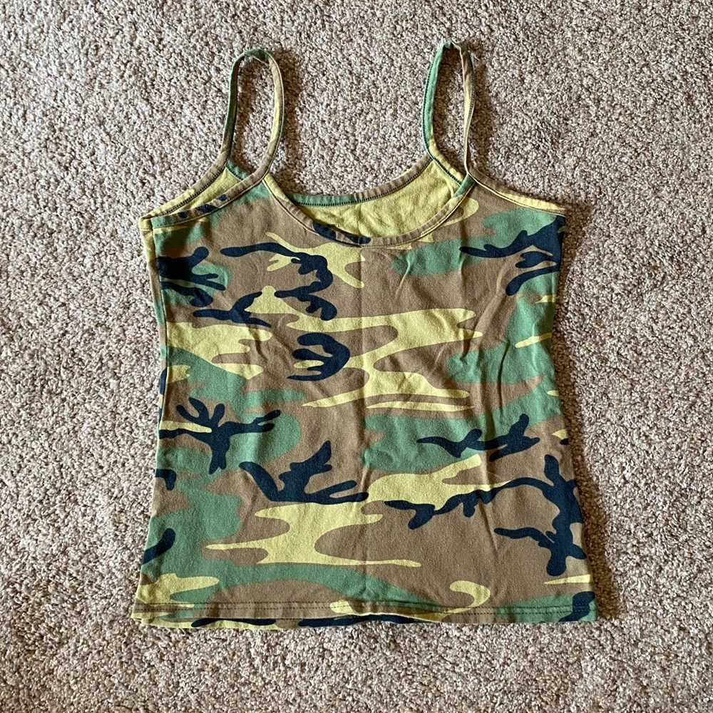 Camo Tank Top